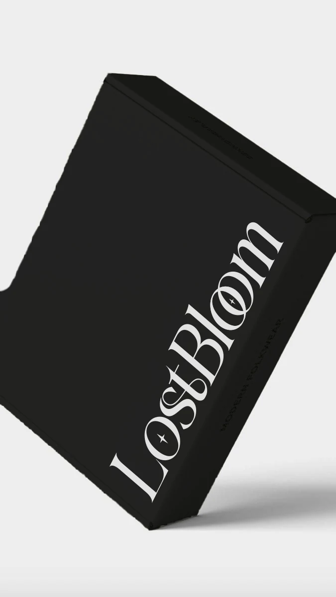 Lost Bloom black presentation box