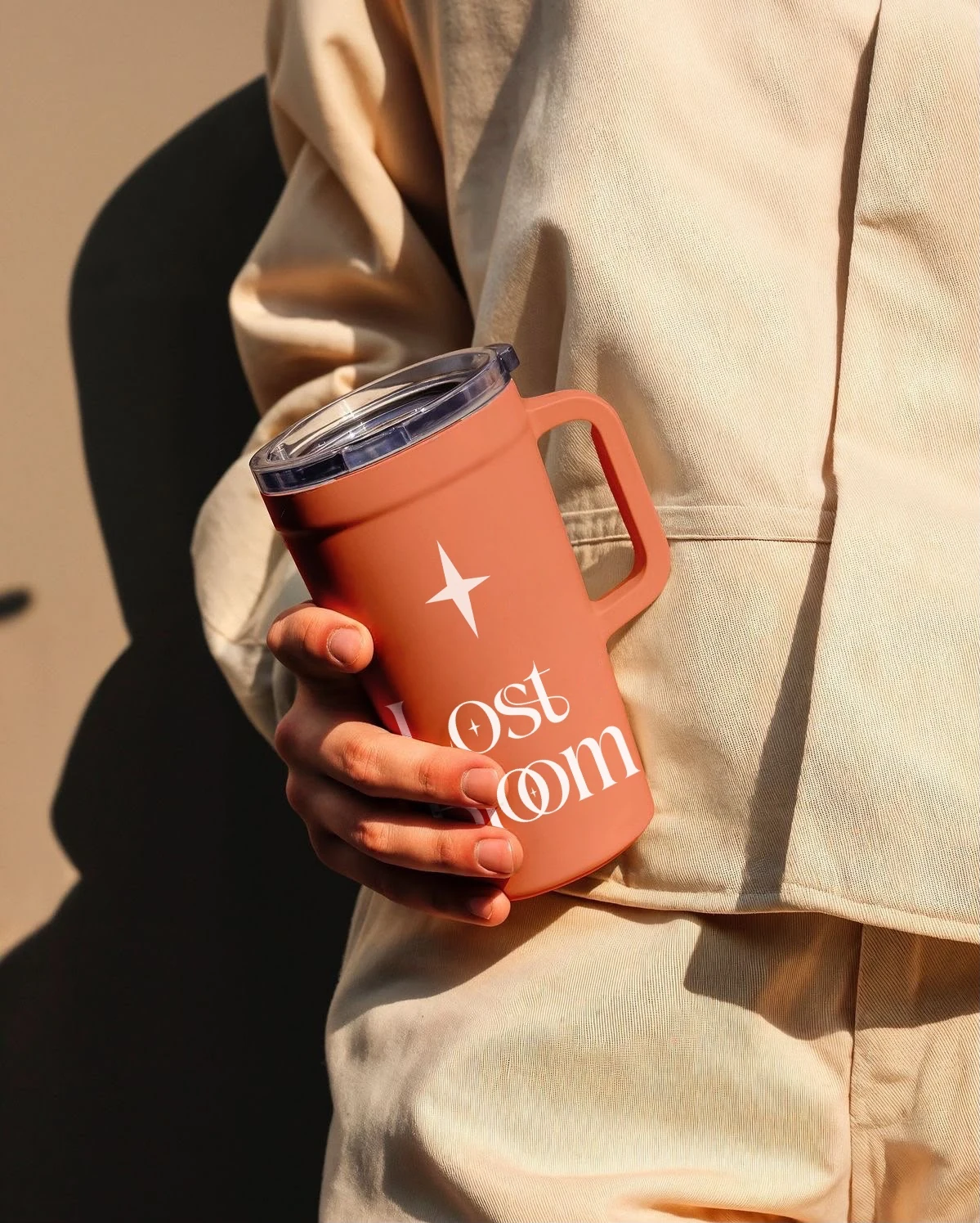 Lost Bloom tumbler lifestyle creative